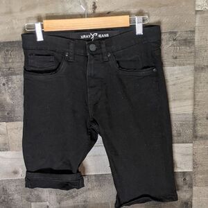 X-ray Jeans Black Denim Shorts 30